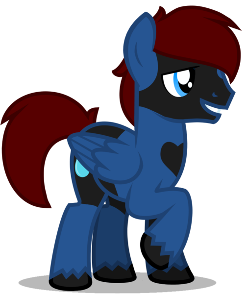 Size: 832x994 | Tagged: safe, artist:amgiwolf, derpibooru import, oc, unofficial characters only, pegasus, pony, image, male, open mouth, pegasus oc, png, raised hoof, simple background, solo, stallion, transparent background, unshorn fetlocks, wings