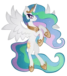 Size: 1432x1630 | Tagged: safe, artist:virenth, derpibooru import, princess celestia, alicorn, pony, exploitable, female, image, png, simple background, solo, transparent background