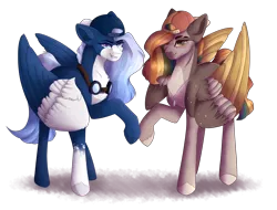 Size: 2632x2000 | Tagged: safe, artist:colourdropart, artist:fluxittu, derpibooru import, oc, oc:colour drop, unofficial characters only, pegasus, pony, backwards ballcap, baseball cap, cap, colored wings, female, goggles, hat, image, mare, multicolored wings, png, simple background, transparent background, two toned wings, wings