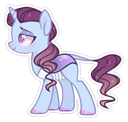 Size: 1430x1366 | Tagged: safe, artist:sweet-psycho-uwu, derpibooru import, oc, changepony, hybrid, female, image, interspecies offspring, offspring, parent:pharynx, parents:pharynxie, parent:trixie, png, simple background, solo, transparent background