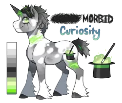 Size: 910x770 | Tagged: safe, artist:lastnight-light, derpibooru import, oc, oc:morbid curiosity, pony, unicorn, image, male, png, simple background, solo, stallion, transparent background