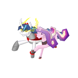 Size: 894x894 | Tagged: safe, artist:gatesmccloud, derpibooru import, princess cadance, shining armor, alicorn, pony, unicorn, alternate universe, armor, bevor, boots, chestplate, clothes, cmc 10k, corrupted, corrupted cadance, corrupted shining armor, crown, crystal kingdom, crystalance, cuirass, curved horn, dark magic, fangs, fauld, female, gorget, helmet, hoof shoes, horn, image, jagged horn, jewelry, king shining sombra, magic, male, pauldron, peytral, plackart, png, queen crystalance, regalia, shining sombra, shoes, simple background, solo, sombra eyes, sombra's cape, sombra's robe, tiara, transparent background