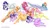 Size: 1600x911 | Tagged: suggestive, artist:racoonsan, color edit, derpibooru import, edit, editor:drakeyc, applejack, fluttershy, pinkie pie, rainbow dash, rarity, sci-twi, starlight glimmer, sunset shimmer, twilight sparkle, human, equestria girls, adorasexy, anime, applebutt, ass, barefoot, beautiful, beautisexy, bed, bedroom, bedroom eyes, belly button, big breasts, blue hair, blushing, boob window, bra, breasts, bunset shimmer, busty applejack, busty fluttershy, busty pinkie pie, busty rainbow dash, busty rarity, busty sci-twi, busty starlight glimmer, busty sunset shimmer, busty twilight sparkle, butt, butt freckles, buttcrack, cat ears, cat keyhole bra set, cat lingerie, choker, cleavage, cleavage window, clothes, colored, crossed arms, cute, draw me like one of your french girls, equestria girls edit, eyelashes, feet, female, females only, fluttercat, freckles, glimmerbetes, hug, humane five, humane seven, humane six, humanized, image, legs, light skin, lingerie, long hair, looking at you, looking back, looking back at you, lying down, missing accessory, multicolored hair, nyanset shimmer, panties, paw print, paw print underwear, pillow, pillow hug, pink hair, png, prone, purple hair, rainbutt dash, sci-twiabetes, sexy, shadow, shimmerbetes, shyabetes, side knot underwear, sideboob, simple background, skin color edit, smiling, smiling at you, soles, stupid sexy applejack, stupid sexy fluttershy, stupid sexy pinkie, stupid sexy rainbow dash, stupid sexy rarity, stupid sexy sci-twi, stupid sexy starlight glimmer, stupid sexy sunset shimmer, stupid sexy twilight, thighs, toes, twiabetes, twibutt, underwear, wall of tags, white background, white bra, white panties, white underwear