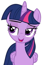 Size: 1500x2325 | Tagged: safe, artist:sketchmcreations, derpibooru import, twilight sparkle, twilight sparkle (alicorn), alicorn, pony, what about discord?, female, image, mare, open mouth, png, raised eyebrow, sassy, simple background, solo, transparent background, vector