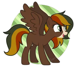 Size: 1564x1365 | Tagged: safe, artist:strawberry-spritz, derpibooru import, oc, unofficial characters only, pegasus, pony, female, image, mare, offspring, parent:rainbow dash, parent:trouble shoes, parents:troubledash, png, simple background, solo, transparent background