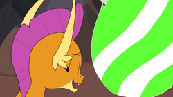 Size: 1920x1080 | Tagged: safe, artist:noidavaliable, derpibooru import, ocellus, princess ember, smolder, thorax, oc, changedling, changeling, dragon, animated, caught, cute, disguise, disguised changeling, ear pull, ember is not amused, floppy ears, frame by frame, glowing horn, help me, horn, image, king thorax, laughing, magic, mocking, music, one eye closed, open mouth, pointing, shocked, shrunken pupils, smiling, sweat, sweatdrop, this will not end well, thorabetes, tongue out, transformation, uh oh, waving, webm, wings, youtube link