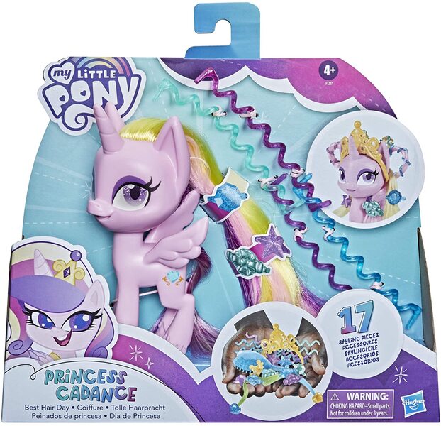 Size: 1500x1447 | Tagged: safe, derpibooru import, princess cadance, alicorn, pony, my little pony: pony life, brushable, g4 to g4.5, image, jpeg, looking at you, merchandise, my little pony logo, open mouth, solo, toy