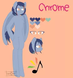 Size: 1024x1100 | Tagged: safe, artist:lolitablue, derpibooru import, oc, oc:google chrome, unofficial characters only, anthro, pegasus, unguligrade anthro, browser ponies, bust, female, google chrome, image, jpeg, pegasus oc, reference sheet, wings