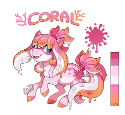 Size: 911x840 | Tagged: safe, artist:lastnight-light, derpibooru import, oc, oc:coral, unofficial characters only, pony, female, image, png, simple background, solo, tentacle hair, transparent background