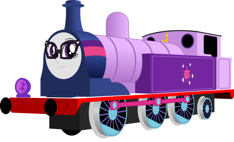 Size: 2783x1696 | Tagged: safe, artist:artthriller94, derpibooru import, sci-twi, twilight sparkle, equestria girls, image, inanimate tf, locomotive, not salmon, png, simple background, thomas the tank engine, train, trainified, transformation, transparent background, wat, why