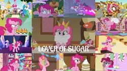 Size: 1978x1113 | Tagged: safe, derpibooru import, edit, edited screencap, editor:quoterific, screencap, applejack, braeburn, cup cake, donut joe, fili-second, fluttershy, gummy, gustave le grande, mulia mild, pinkie pie, princess celestia, rarity, twilight sparkle, alicorn, pegasus, pony, unicorn, a bird in the hoof, castle sweet castle, mmmystery on the friendship express, no second prances, not asking for trouble, power ponies (episode), secret of my excess, secrets and pies, she's all yak, swarm of the century, the lost treasure of griffonstone, the summer sun setback, the washouts (episode), angry, cake, crown, cupcake, eyes closed, female, fire, food, image, jewelry, open mouth, png, power ponies, regalia, running, shocked, teeth, unicorn twilight