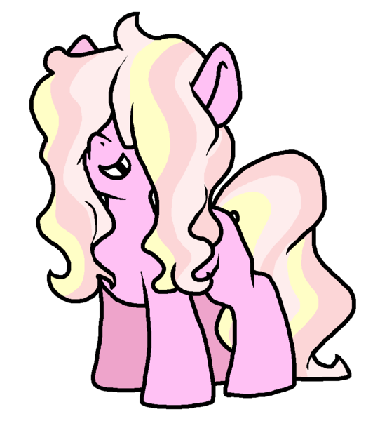 Size: 948x1030 | Tagged: safe, artist:smirk, derpibooru import, oc, oc:candy floss, unofficial characters only, earth pony, pony, female, filly, gap teeth, image, ms paint, png, solo