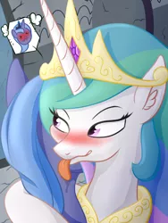 Size: 1500x2000 | Tagged: suggestive, artist:maximussolini, derpibooru import, princess celestia, princess luna, alicorn, pony, friendship is magic, blushing, female, hug, image, incest, jewelry, lesbian, licking, png, princest, s1 luna, shipping, tongue out, wavy mouth