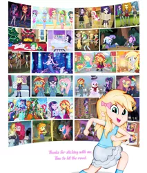 Size: 3881x4556 | Tagged: safe, artist:invisibleink, derpibooru import, adagio dazzle, applejack, aria blaze, firefly, fluttershy, indigo zap, lemon zest, lily pad (equestria girls), megan williams, pinkie pie, rainbow dash, rarity, sci-twi, sonata dusk, sour sweet, starlight glimmer, sugarcoat, sunny flare, sunset shimmer, twilight sparkle, oc, oc:invisibleinkdoodles, mermaid, equestria girls, equestria girls series, animal crossing, beach, christmas, compilation, farewell, holiday, humane five, humane seven, humane six, image, leaving the fandom, png, running, self insert, shadow five, snowman, text, the dazzlings