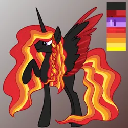 Size: 1700x1700 | Tagged: safe, artist:katelynleeann42, derpibooru import, oc, alicorn, pony, image, male, male alicorn oc, png, red and black oc, reference sheet, solo, stallion, two toned wings, wings