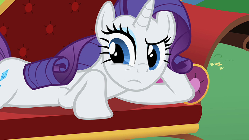 Size: 1920x1080 | Tagged: safe, derpibooru import, screencap, rarity, pony, unicorn, lesson zero, fainting couch, female, image, mare, png, solo