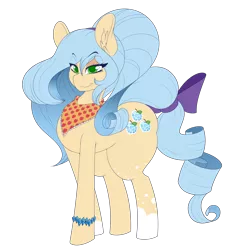 Size: 5000x5000 | Tagged: safe, artist:tatemil, derpibooru import, oc, oc:rarijack, unofficial characters only, pony, derpibooru community collaboration, 2021 community collab, bowtie, commissioner:raritybro, female, image, magical lesbian spawn, offspring, parent:applejack, parent:rarity, parents:rarijack, png, simple background, solo, transparent background