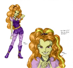 Size: 1200x1113 | Tagged: safe, artist:baron engel, derpibooru import, edit, adagio dazzle, equestria girls, rainbow rocks, female, image, pencil drawing, png, simple background, sketch, sketch dump, smiling, smirk, solo, traditional art, transparent background