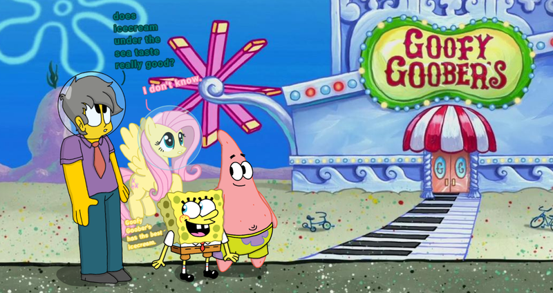 patrick star and spongebob squarepants goofy goobers