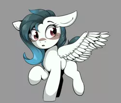 Size: 828x702 | Tagged: safe, artist:arume_lux, artist:shouldbedrawing, derpibooru import, oc, oc:ethereal pelagia, unofficial characters only, pegasus, pony, female, filly, image, png, wings