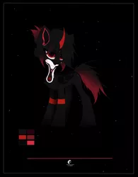 Size: 2500x3204 | Tagged: safe, artist:sinigam41, derpibooru import, oc, oc:alnair (ice1517), unofficial characters only, pony, unicorn, chest fluff, constellation pony, curved horn, female, horn, image, mare, markings, png, reference sheet, scar, solo, tattoo