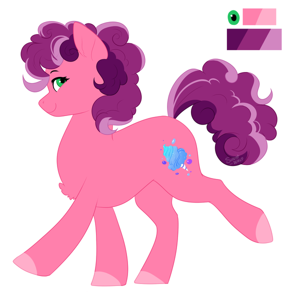 Size: 1376x1419 | Tagged: safe, artist:silentwolf-oficial, derpibooru import, oc, oc:cotton candy, unofficial characters only, earth pony, pony, colored hooves, earth pony oc, image, png, reference sheet, simple background, solo, white background