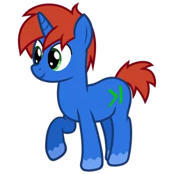 Size: 1080x1080 | Tagged: safe, artist:cyberpon3, derpibooru import, oc, oc:cyberpon3, unofficial characters only, pony, unicorn, .svg available, derpibooru exclusive, image, male, png, raised hoof, simple background, solo, stallion, transparent background, unshorn fetlocks, vector