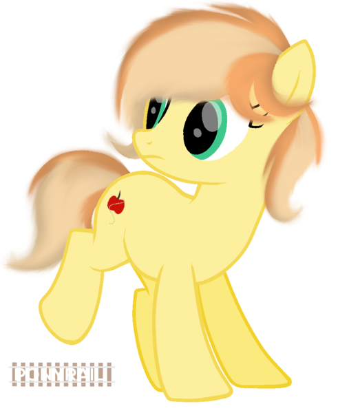 Size: 1000x1184 | Tagged: safe, artist:indonesiarailroadpht, derpibooru import, oc, oc:fruitlines, unofficial characters only, earth pony, pony, image, looking back, png, show accurate, simple background, solo, transparent background