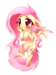 Size: 800x1070 | Tagged: safe, artist:verrottet, derpibooru import, fluttershy, bat pony, pony, bat ponified, bat wings, cute, fangs, female, floppy ears, flutterbat, flying, hooves to the chest, image, mare, open mouth, outline, png, race swap, shyabates, shyabetes, simple background, solo, speedpaint available, spread wings, three quarter view, transparent background, wings