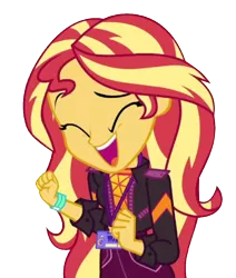 Size: 600x707 | Tagged: safe, derpibooru import, edit, edited screencap, screencap, sunset shimmer, equestria girls, equestria girls series, how to backstage, spoiler:eqg series (season 2), background removed, cropped, image, png, simple background, solo, transparent background