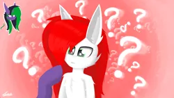 Size: 3840x2160 | Tagged: safe, artist:graphictoxin, derpibooru import, oc, oc:daren, oc:graphic toxin, unofficial characters only, pegasus, pony, unicorn, boop, cheek fluff, chest fluff, crazy face, cute, dot eyes, ear fluff, faic, female, fluffy, high res, image, male, mare, miniature, minimalist, modern art, png, question mark, simple background, smiling, stallion