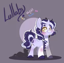 Size: 822x805 | Tagged: safe, artist:orphicdove, derpibooru import, oc, oc:lullaby, pony, unicorn, alternate universe, au:chaoticverse, image, magical lesbian spawn, offspring, parent:starlight glimmer, parent:trixie, parents:startrix, png, solo