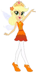 Size: 314x580 | Tagged: safe, artist:cookiechans2, artist:selenaede, artist:user15432, derpibooru import, applejack, fairy, human, equestria girls, applerina, ballerina, ballet, ballet slippers, base used, braided ponytail, clothes, crown, dress, fairy princess, fairy wings, fairyized, flower, flower in hair, image, jewelry, leggings, orange dress, png, ponytail, princess applejack, regalia, shoes, simple background, slippers, solo, sparkly wings, sugar plum fairy, sugarplum fairy, transparent background, tutu, wings