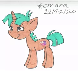 Size: 876x800 | Tagged: safe, artist:cmara, derpibooru import, snails, pony, unicorn, colt, image, jpeg, male, simple background, solo, traditional art, white background