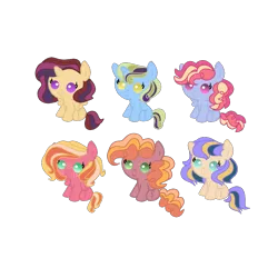 Size: 900x900 | Tagged: safe, artist:doctor-nasty-adopts, artist:sararini, derpibooru import, oc, unofficial characters only, alicorn, earth pony, pegasus, pony, unicorn, baby, baby pony, base used, female, filly, freckles, image, magical lesbian spawn, offspring, parent:applejack, parent:big macintosh, parent:cheese sandwich, parent:coloratura, parent:cotton sky, parent:fluttershy, parent:pinkie pie, parent:rainbow dash, parent:rarity, parent:sunset shimmer, parent:twilight sparkle, parent:whoa nelly, parents:cheesepie, parents:cottondash, parents:fluttermac, parents:rarajack, parents:rarinelly, parents:sunsetsparkle, png, simple background, sitting, transparent background