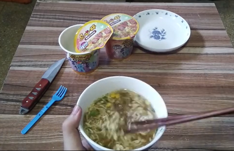 Size: 1181x763 | Tagged: safe, derpibooru import, china, chopsticks, cup noodles, food, fork, image, irl, noodle, noodles, photo, png, ramen