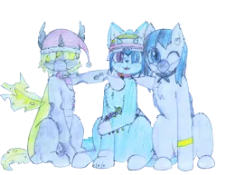 Size: 2196x1696 | Tagged: safe, artist:fliegerfausttop47, derpibooru import, edit, king sombra, nurse redheart, princess celestia, oc, unofficial characters only, bat pony, cat, cat pony, changeling, hybrid, original species, arm fluff, asexual, asexual pride flag, asexuality, bandana, bat pony oc, bat wings, blind eye, bracelet, cat ears, central heterochromia, changeling oc, cheek fluff, chest fluff, christmas, claws, clothes, colored pencil drawing, coronavirus, covid-19, cute, cute little fangs, derpibooru exclusive, ear fluff, face mask, fangs, female, femboy, fluffy, fluffy changeling, happy, hat, helmet, heterochromia, holiday, holster, hug, image, jewelry, leg fluff, looking at you, male, mask, ocbetes, paws, pet tag, pet tags, plushie, png, pride, pride flag, santa hat, scarf, shoulder fluff, simple background, sitting, smiling, sniper, tail, tongue out, toy, traditional art, transparent background, venezuela, visor, wall of tags, wings, yellow changeling, yellow eyes