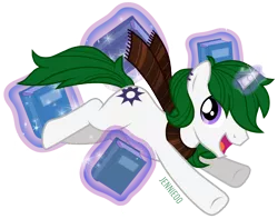 Size: 1200x946 | Tagged: safe, artist:jennieoo, derpibooru import, oc, oc:zenith night, unofficial characters only, pony, unicorn, book, clothes, colt, happy, image, magic, male, png, scarf, show accurate, simple background, smiling, solo, transparent background