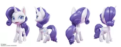 Size: 1600x626 | Tagged: safe, artist:andrew hickinbottom, artist:andyh_3d, derpibooru import, official, part of a set, rarity, pony, unicorn, my little pony: pony life, 3d, 3ds max, image, jpeg, multiple angles, simple background, white background