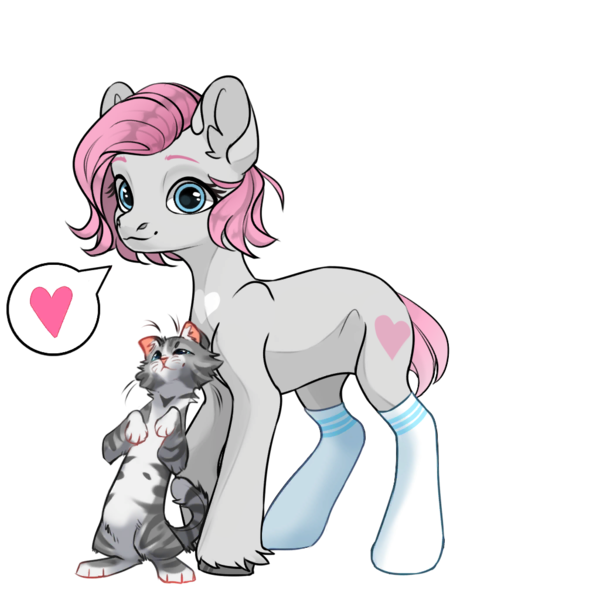 Size: 1024x1024 | Tagged: safe, derpibooru import, snuzzle, cat, earth pony, pony, body markings, character creator, clothes, cute, dress up game, g1, game, heart, image, pictogram, png, short hair, short mane, short tail, simple background, socks, solo, transparent background