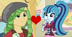 Size: 902x458 | Tagged: safe, derpibooru import, edit, edited screencap, screencap, sandalwood, sonata dusk, equestria girls, equestria girls (movie), rainbow rocks, crack shipping, cropped, female, image, male, png, sandata, shipping, shipping domino, straight