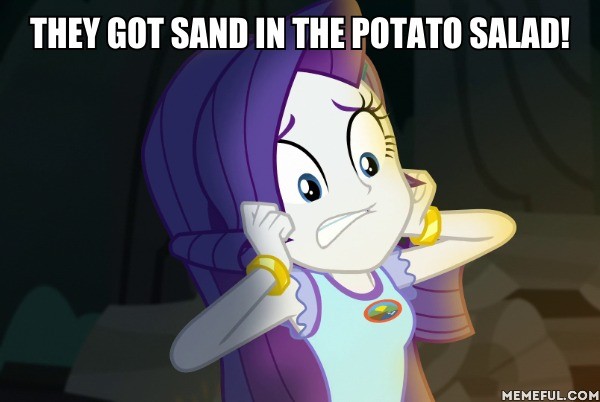 Size: 600x402 | Tagged: safe, derpibooru import, edit, edited screencap, screencap, rarity, equestria girls, legend of everfree, caption, image, image macro, jpeg, memeful.com, rocket power, solo, text