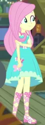 Size: 176x483 | Tagged: safe, derpibooru import, screencap, fluttershy, costume conundrum, costume conundrum: sunset shimmer, equestria girls, equestria girls series, spoiler:eqg series (season 2), cropped, female, image, png, solo