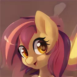 Size: 1024x1024 | Tagged: safe, artist:thisponydoesnotexist, derpibooru import, machine learning generated, pony, image, jpeg, neural network, open mouth