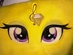 Size: 1080x810 | Tagged: safe, artist:rxndxm.artist, derpibooru import, adagio dazzle, eye, eyelashes, eyes, female, image, irl, jpeg, photo, plushie