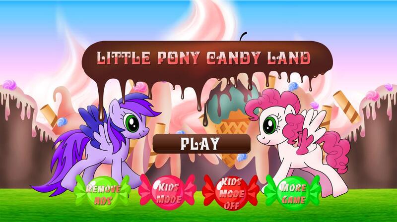 Size: 1370x768 | Tagged: safe, derpibooru import, pegasus, pony, bootleg, candy, candyland, duo, food, game, image, jpeg, recolor, title screen