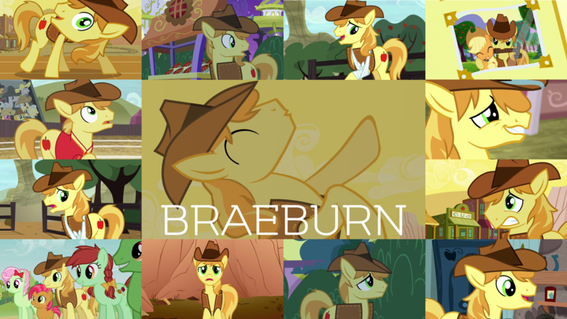 Size: 1974x1111 | Tagged: safe, derpibooru import, edit, edited screencap, editor:quoterific, screencap, applejack, babs seed, braeburn, candy apples, cherry berry, florina tart, goldengrape, jonagold, lucky clover, marmalade jalapeno popette, sir colton vines iii, wensley, earth pony, pony, apple family reunion, appleoosa's most wanted, buckball season, over a barrel, the summer sun setback, apple family member, applejack's hat, braeburn's hat, broken hoof, cowboy hat, eyes closed, female, gritted teeth, hat, image, male, mouth hold, open mouth, png, solo, teeth, wavy mouth