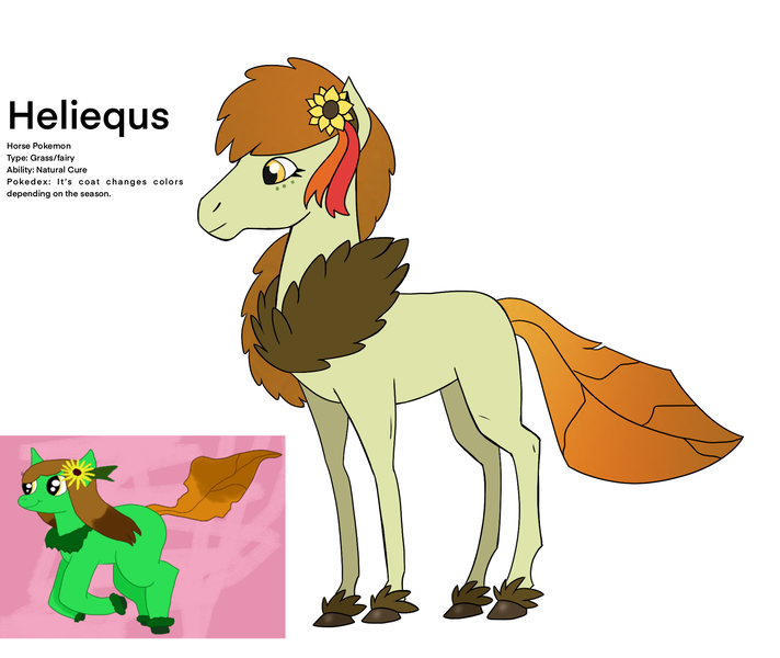 Size: 1963x1654 | Tagged: safe, artist:dyonys, derpibooru import, oc, oc:lucky brush, fakemon, flower, image, png, pokémon