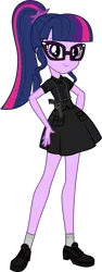 Size: 1536x4096 | Tagged: safe, artist:edy_january, derpibooru import, sci-twi, twilight sparkle, equestria girls, clothes, dress, german, german sci-twi, german twilight, image, mita shieoi, png, simple background, solo, transparent background, wehrmacht