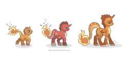 Size: 1280x592 | Tagged: safe, artist:almairis, derpibooru import, alicorn, charizard, charmander, charmeleon, pony, unicorn, colt, crossover, evolution chart, family, father and child, father and son, fire, foal, image, male, png, pokémon, ponymon, simple background, stallion, transparent background, trio